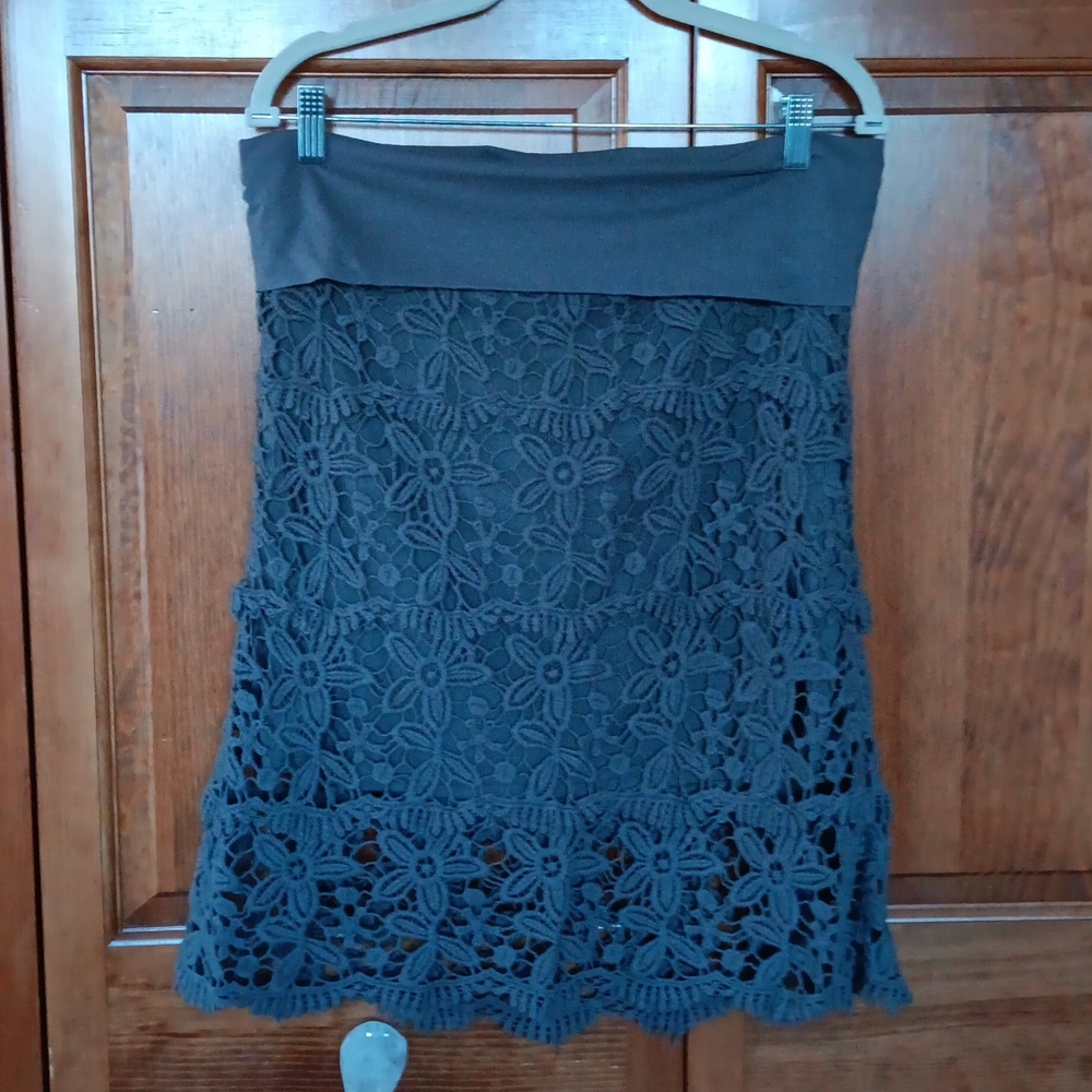 Crocheted womens skirt